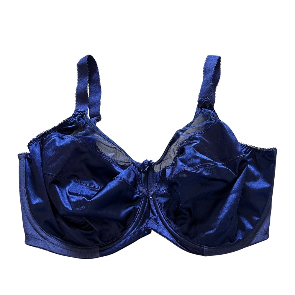 Goddess Keira Full Coverage Underwire Bra Ink Blue 38J US GD6090INK